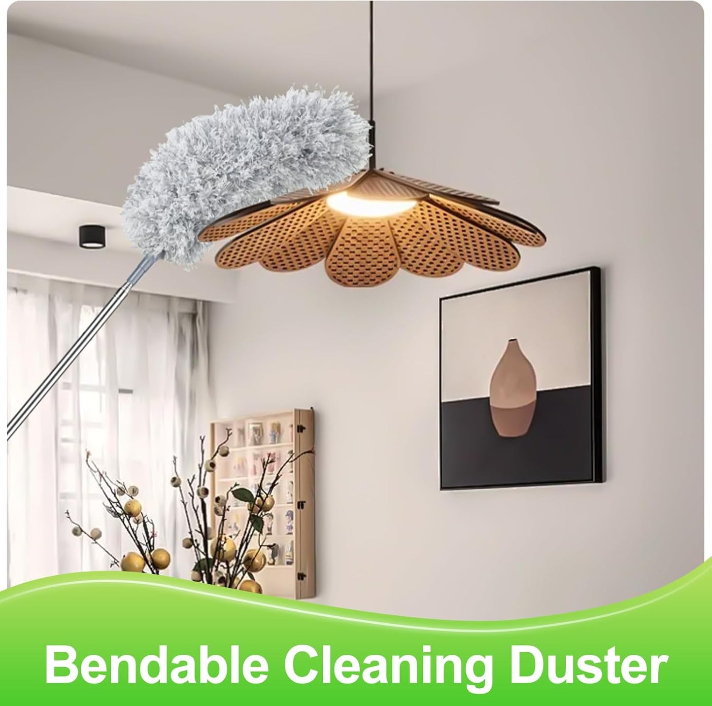 280cm Telescoping Duster, Extendable Microfiber Duster