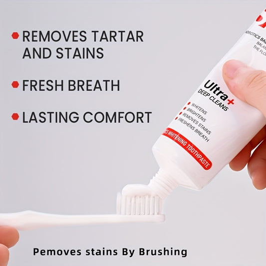 Sp-4 Ultra Whitening Toothpaste Probiotic|Stain Remover| Protects Gums Freshens Breath