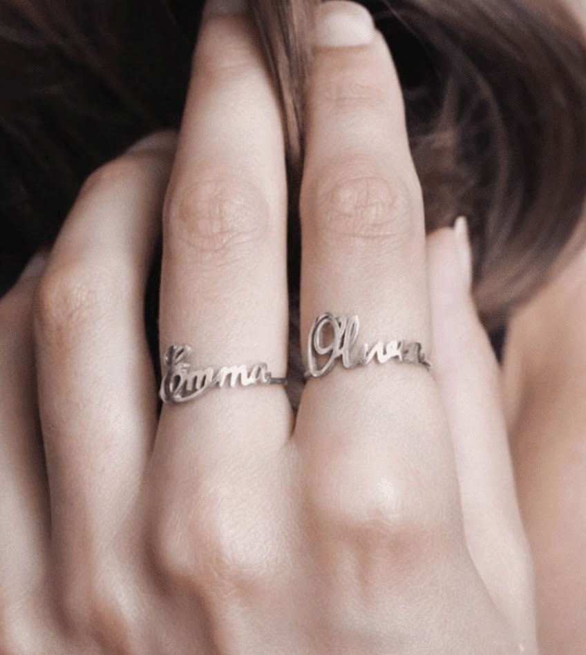 New Custom Name Ring