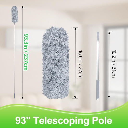 280cm Telescoping Duster, Extendable Microfiber Duster