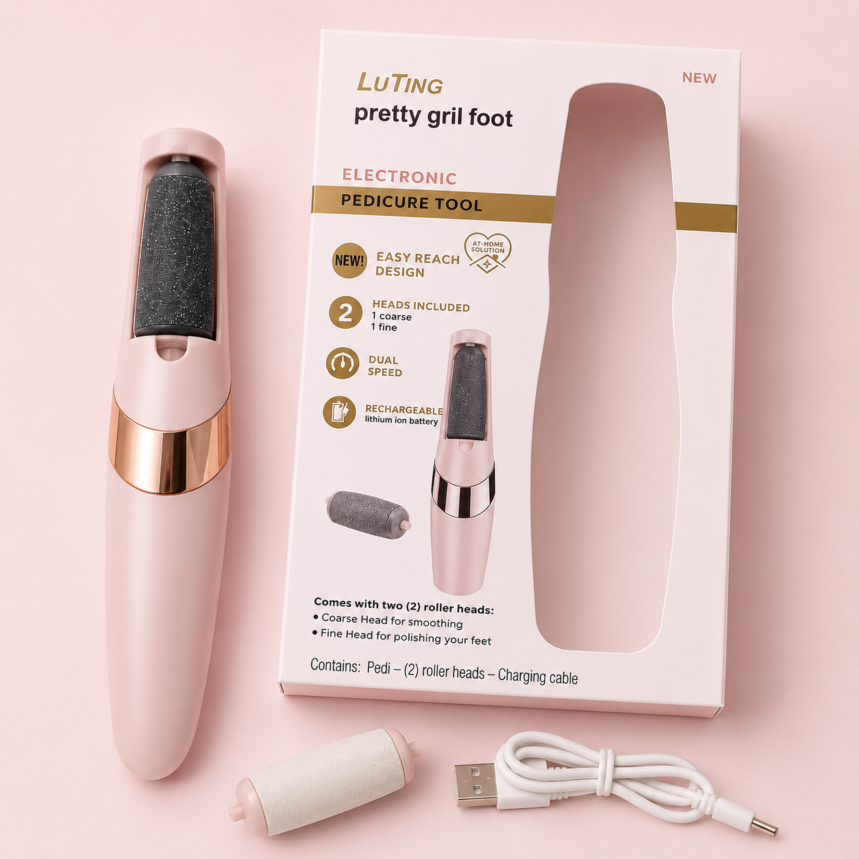 Electric Pedicure Foot File Callus Remover