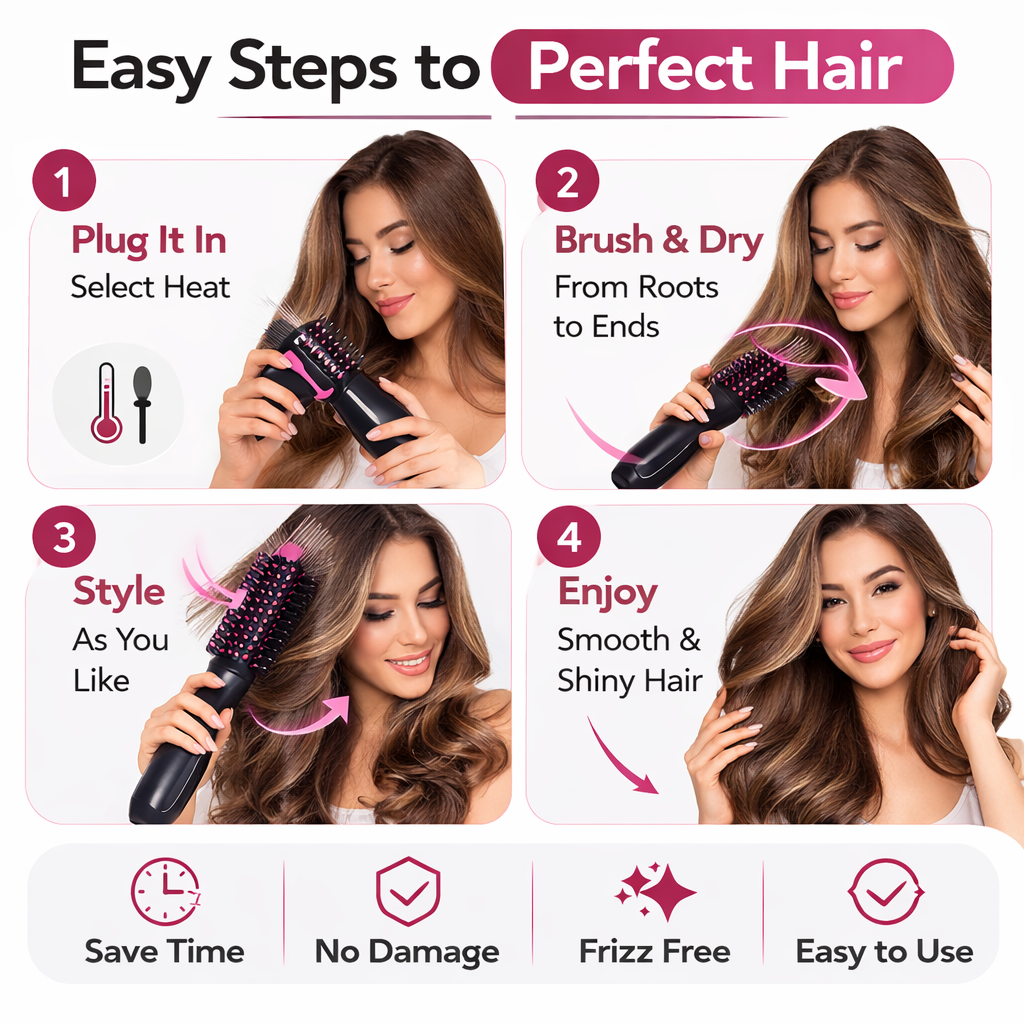 Hair Dryer & Styler- One Step