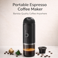 Portable Espresso Coffee Maker — Rechargeable Mini Brewer for Travel