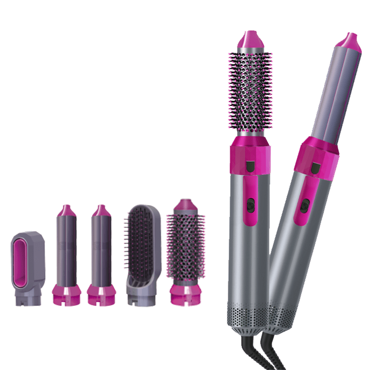 Hot Air Brush 5-in-1 — Professional Salon Styler at Home