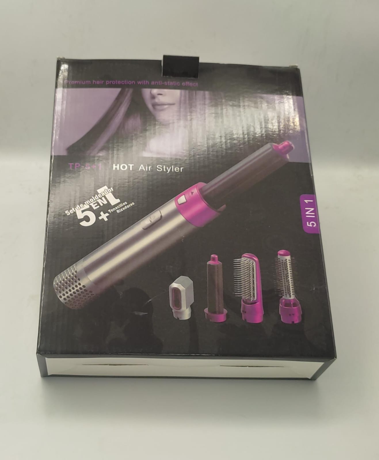 Hot Air Brush 5-in-1 — Professional Salon Styler at Home